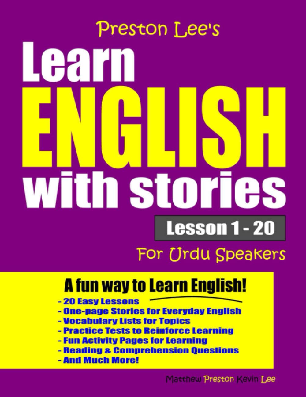 Preston Lee's Learn English With Stories Lesson 1 – 20 For Urdu Speakers (Preston Lee's English For Urdu Speakers)