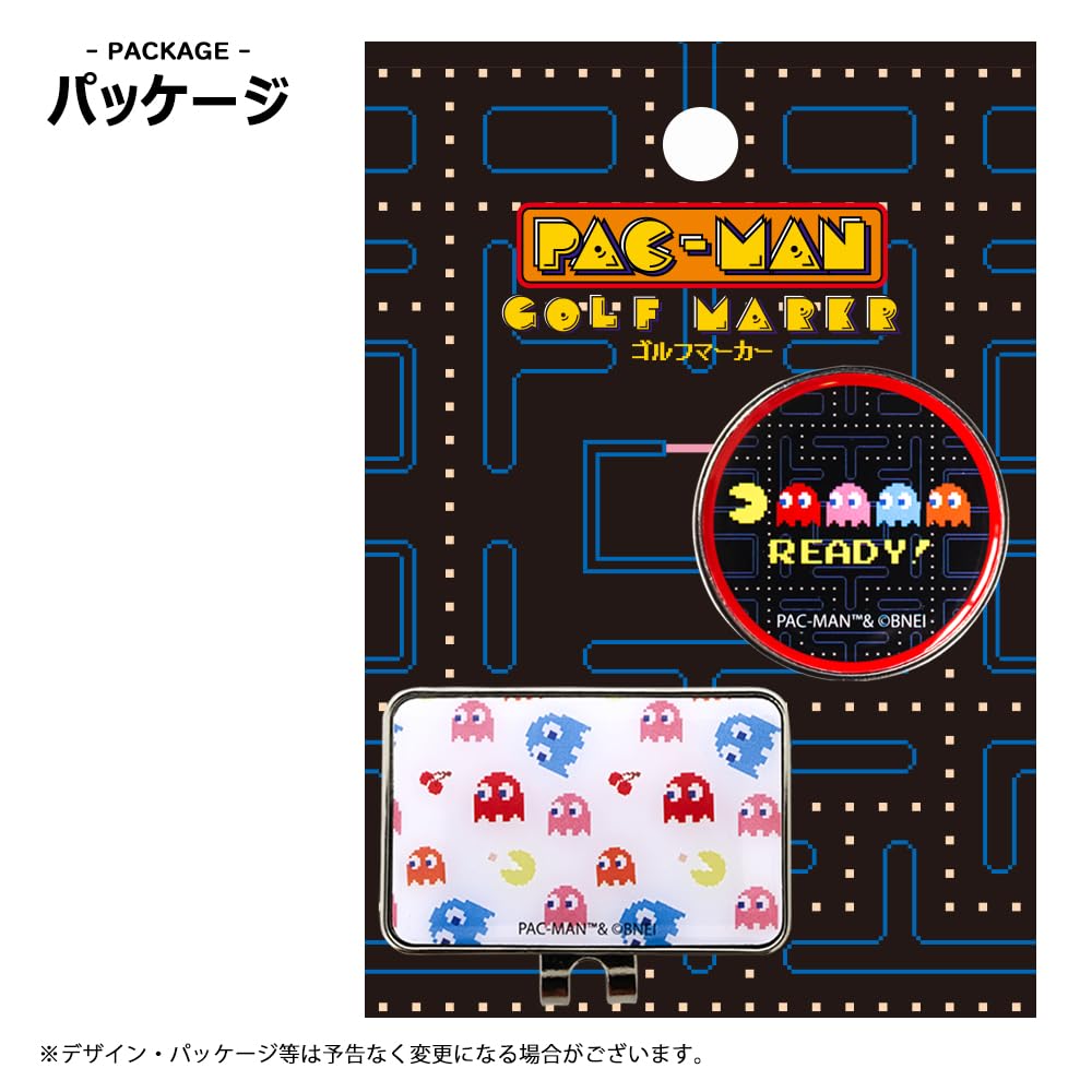 Amazon.co.jp: Hokushin Trading Pac-Man Golf Marker Red