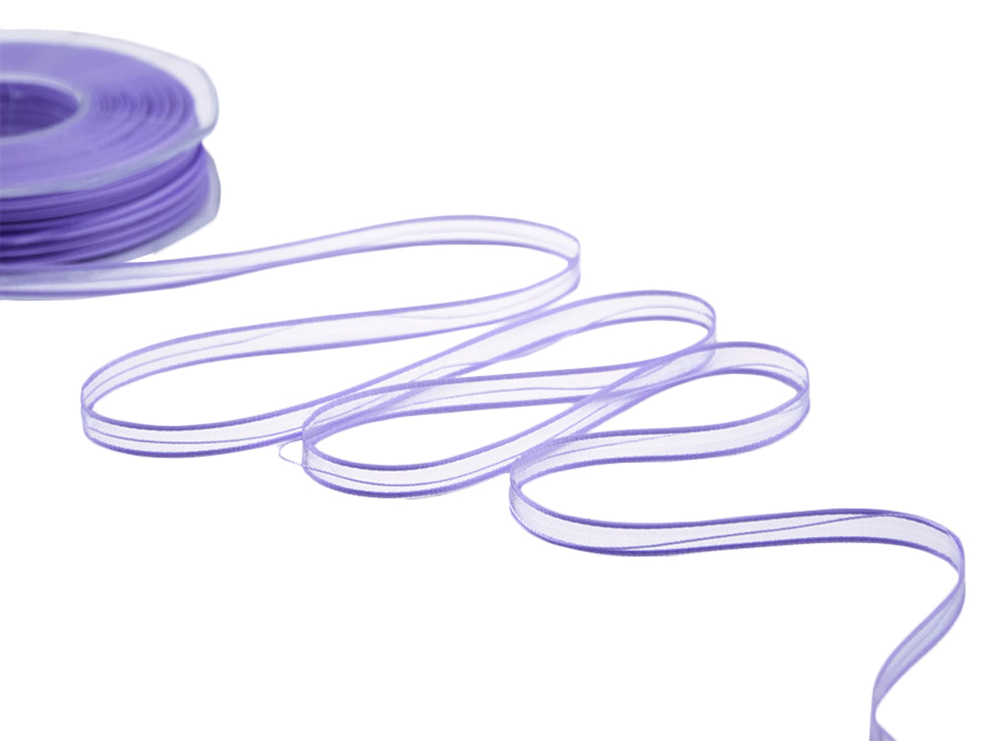 Furlanis Ribbon, Organza, Lilac, 6 mm x 50 m