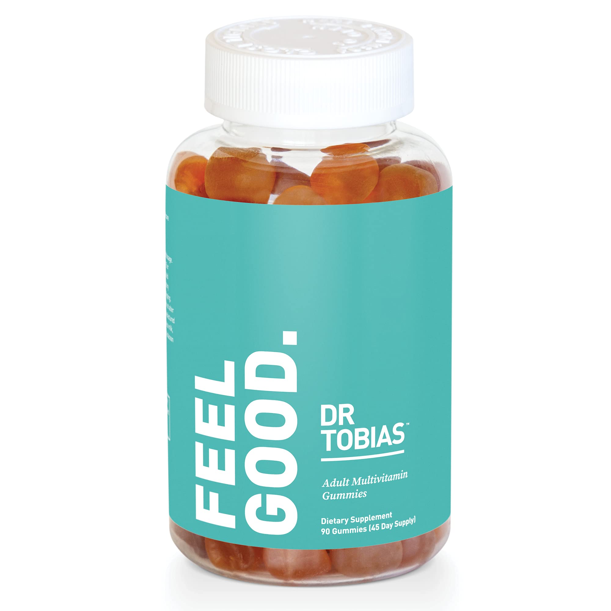 Dr. Tobias Adult Multivitamin Gummies - Natural Multivitamin Digestive & Immune Support Gummies- Adult Chewable Vitamin Supplement