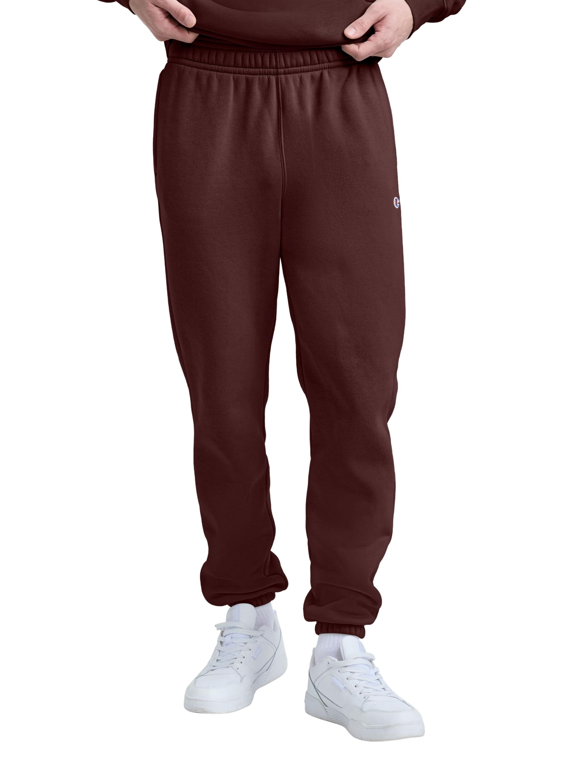 Men's Cinched-Bottom Fleece Sweatpants, Standard Fit, Midweight, Available in Regular and Big & Tall