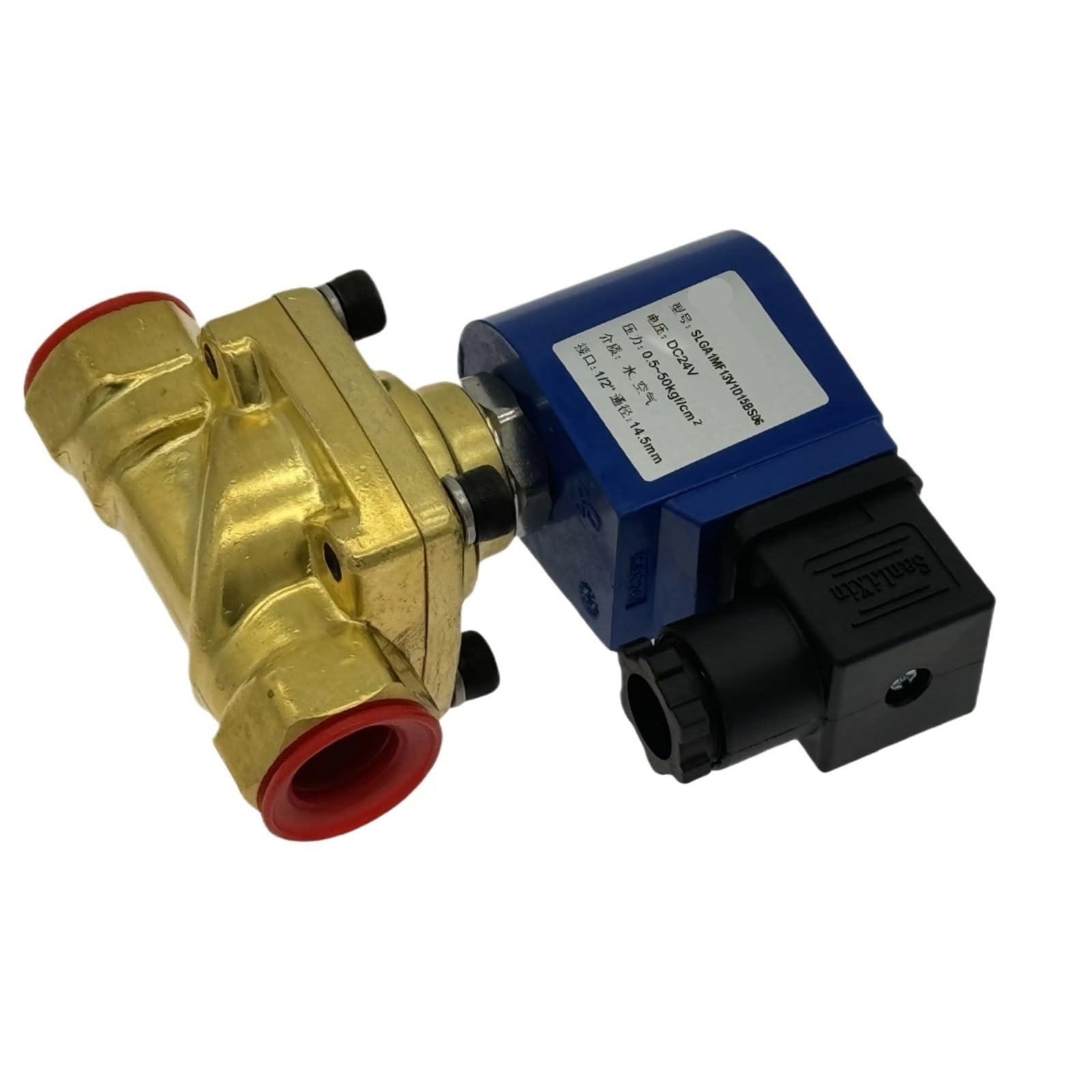 1pcs Solenoid Valve SLGA1MF13V1D15BS06 Two Position Two-Way High-Pressure Solenoid Valve 0.5-50kgf/cm2