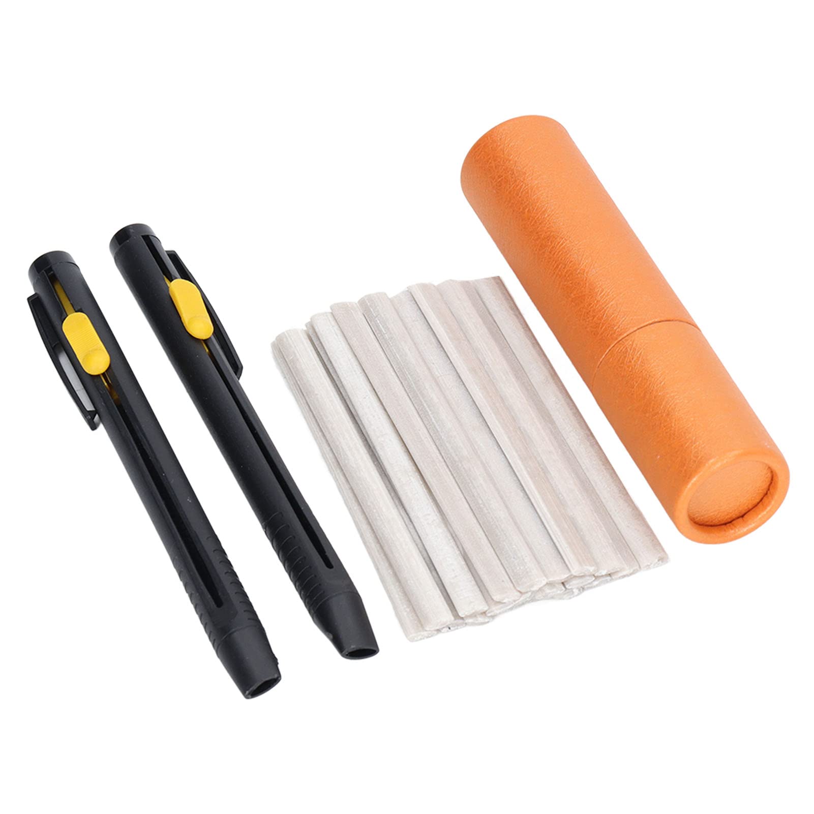 MRKU Schneiderkreide-Set zum Nähen, löschbarer, verblassender Stoffstift, austauschbarer Schneider-Liner-Stift, professionell