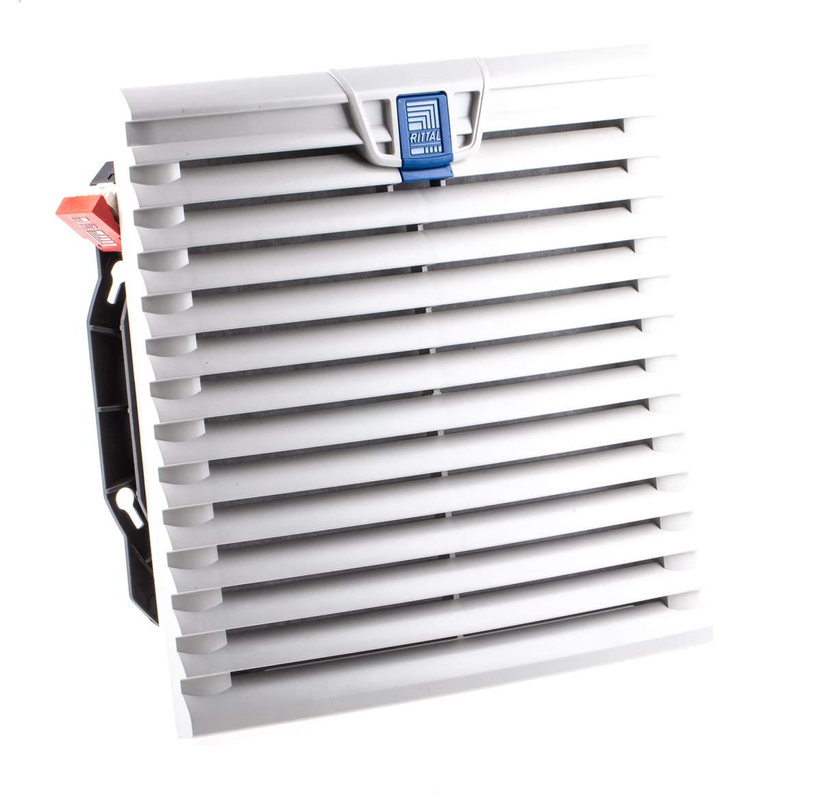 Rittal Filterlüfter Lichtgrau (RAL 7035), 255 x 255 mm – SK 3241.100
