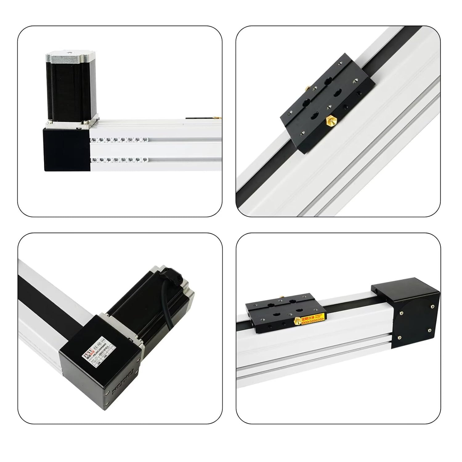 FUYU FBL60 Belt Driven Linear Actuator Linear Module with Nema24 Linear High-Speed Guide Rail Long Stroke 1700mm