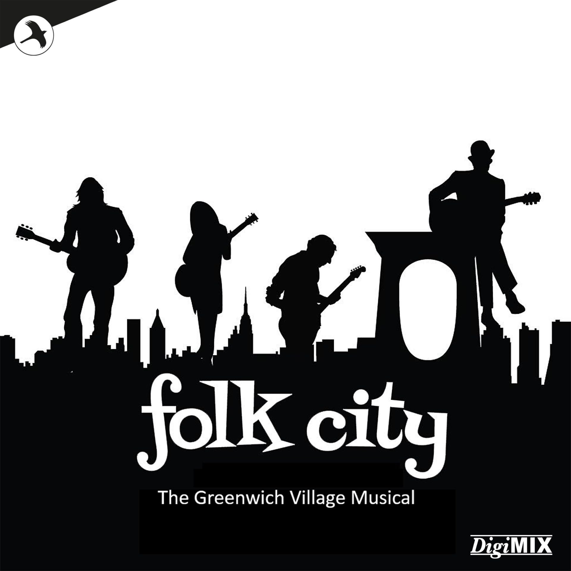 FOLK CITY - THE GREENWICH VILLAGE MUSICAL 2024 DIGIMIX 2CD DIGIPAK EDITION