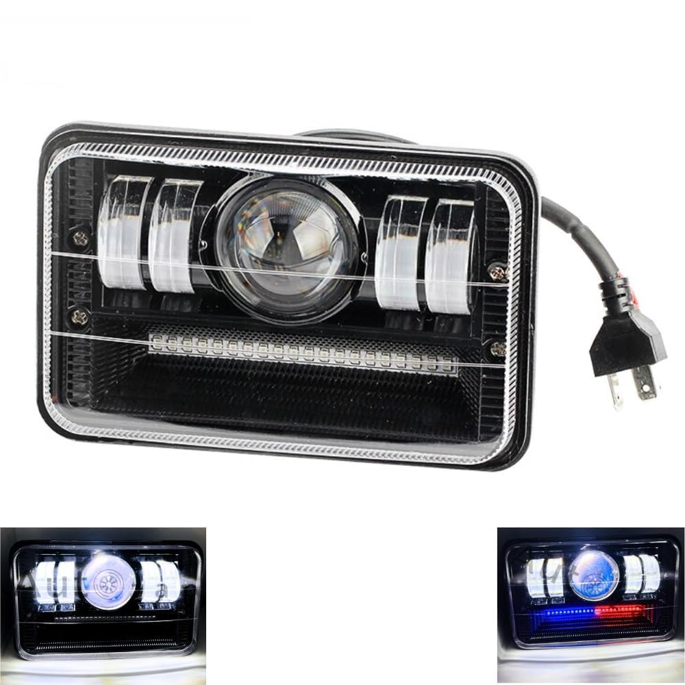 SM Moto LED Headlight Hi/Low Beam With 3 Mode Red and Blue Flashing For Hero Splendor Plus, Splendor Pro, Splendor-image-26