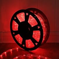 Vista 11 de Cuerda de luces LED impermeables de 50 pies, 360 luces LED de 110 V conectables para interiores y exteriores, para terraza, patio, piscina, camping