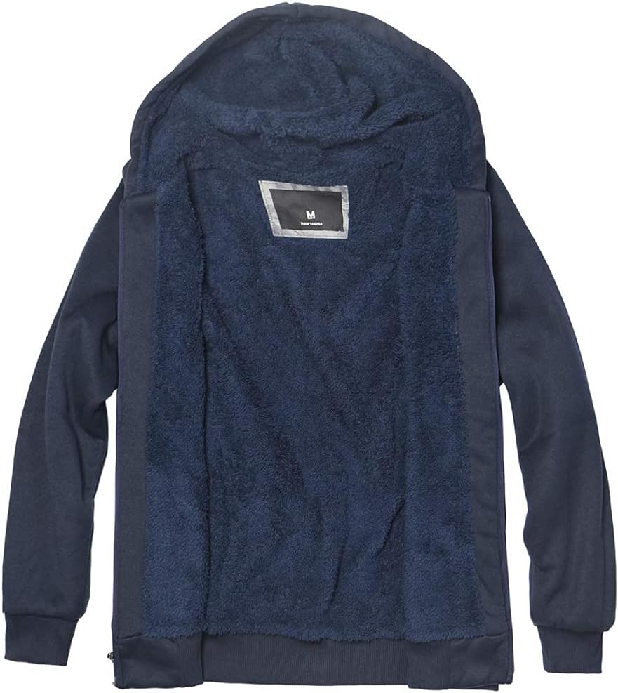 Gary Com Heavyweight Sherpa Hoodies for Men, Thick Fleece Lined Full Zip Up Winter Warm Sweatshirts Work Jackets - Image 6