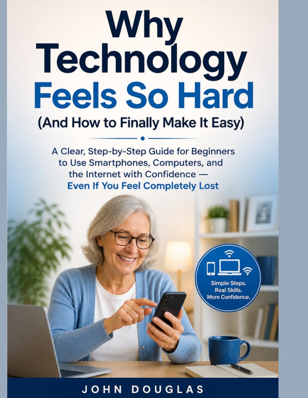 Why Technology Feels So Hard (And How to Finally Make It Easy): A Clear, Step-by-Step Guide for Beginners to Use Smartphones, Computers, and the Internet with Confidence (Technology Made Easy Series)