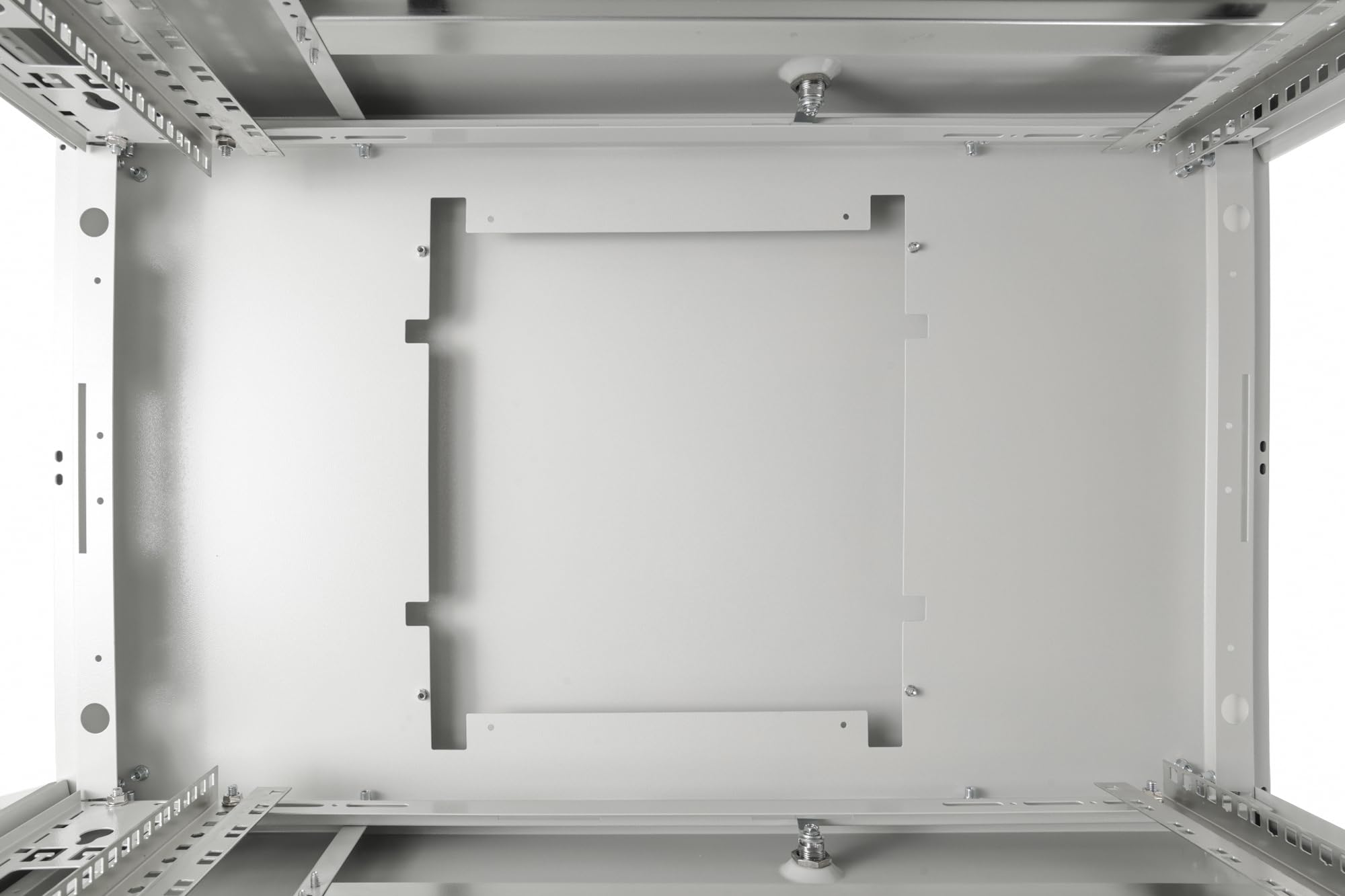 DIGITUS Armario para servidores – 19 Pulgadas, 26 U – 60 x 100 cm – Serie Unique Server-N – Capacidad de Carga 1200 kg – Profundidad útil 1135 mm – Puerta de Acero Perforada – Gris