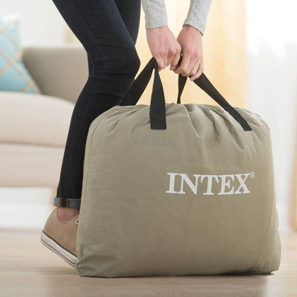 Intex 67768 - Matelas gonflable Dura-Beam Plus ComfortPlush, 137 x 191 x 33 cm