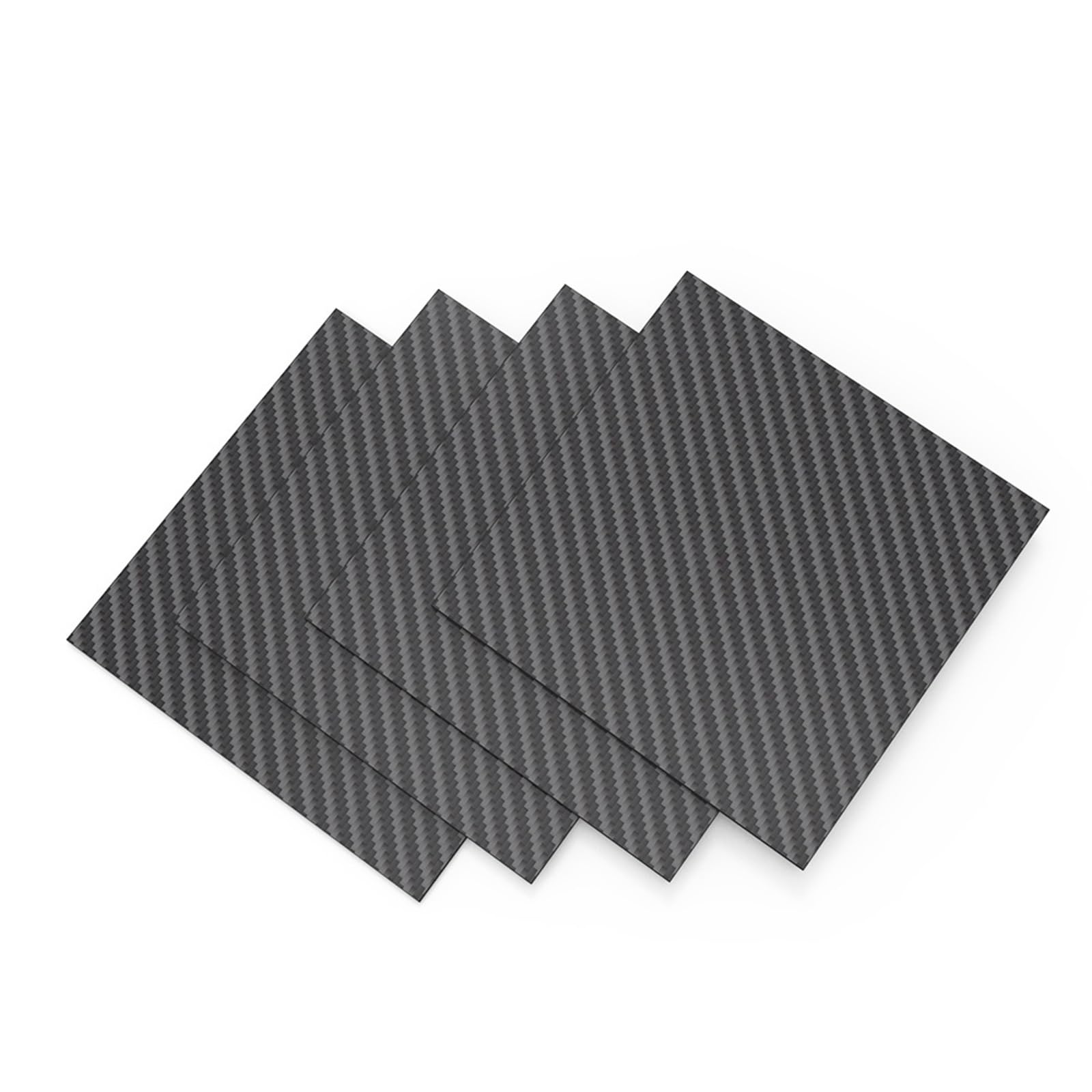 1pcs 0.25-6MM 198X248mm 3K Surface Twill Matte Glossy Carbon Plate Panel Sheets High Composite Hardness Material Carbon Fiber Board 3k Carbon Fiber(0.25mm Twill Glossy)