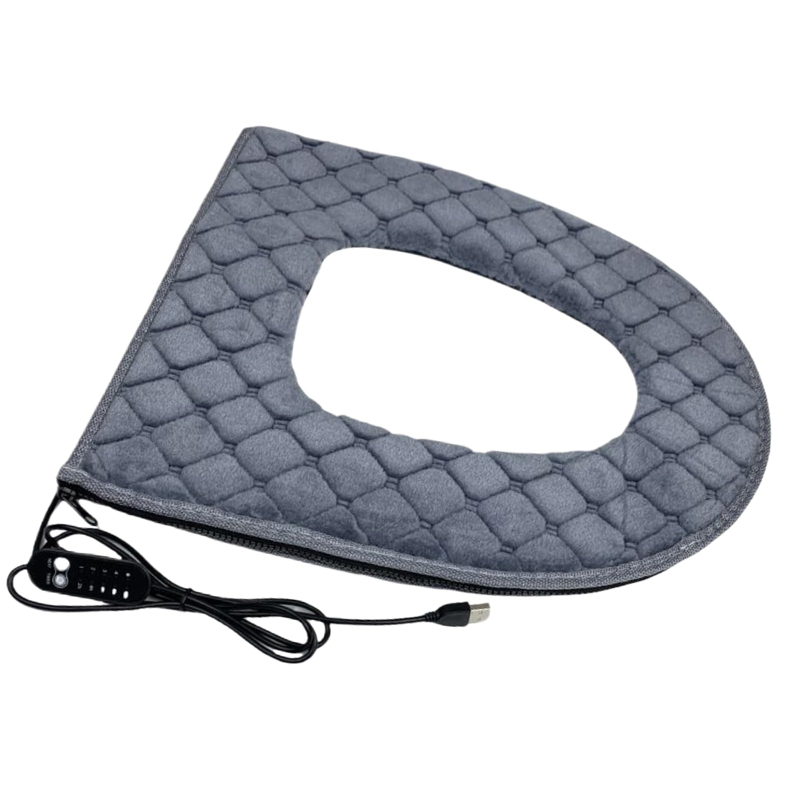 Asiento de inodoro calefactado con almohadilla térmica y calentador de 5 niveles