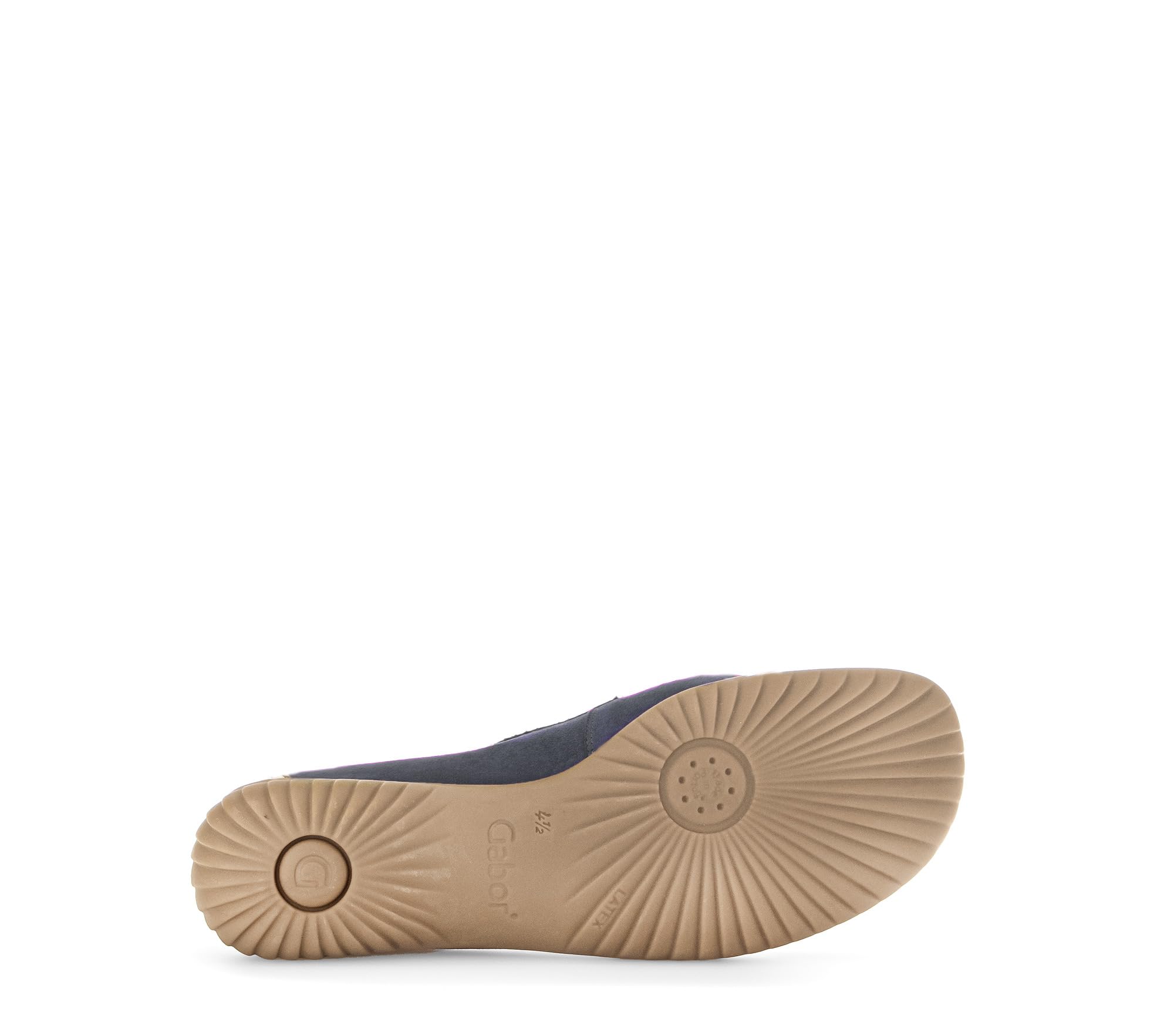 Gabor California | Nightblue Nubuck/Patent | Womens Slip On Moccasin Shoes
