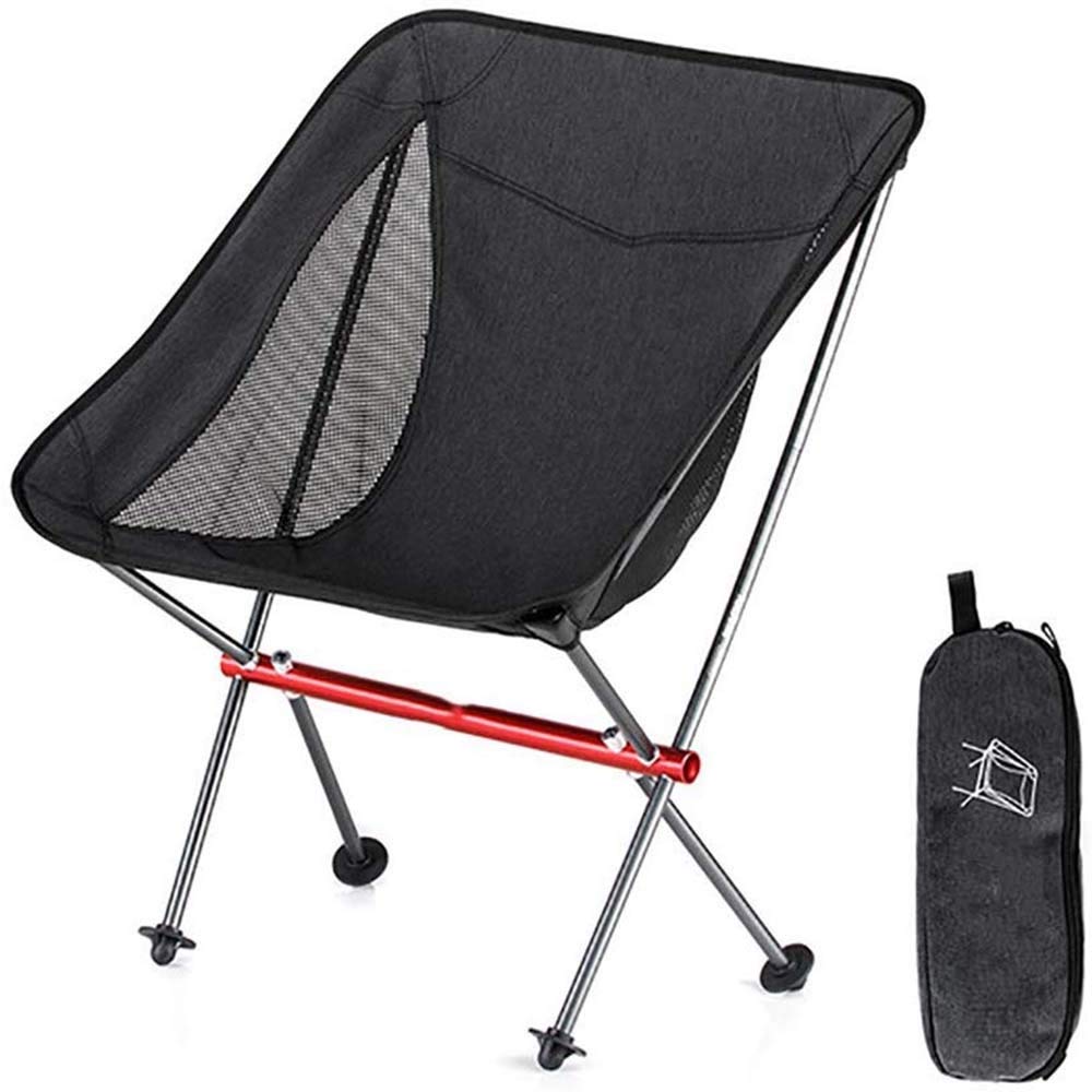 Chaise de sac à dos de camping pliante ultralégère et tabouret compact