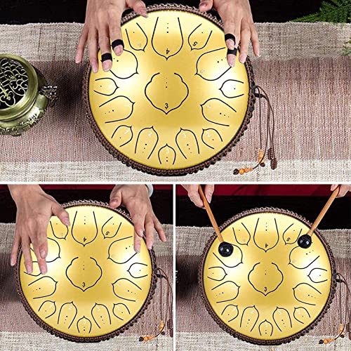 Steel Tongue Drum 14 Pulgadas 15 Notas miniatura 4
