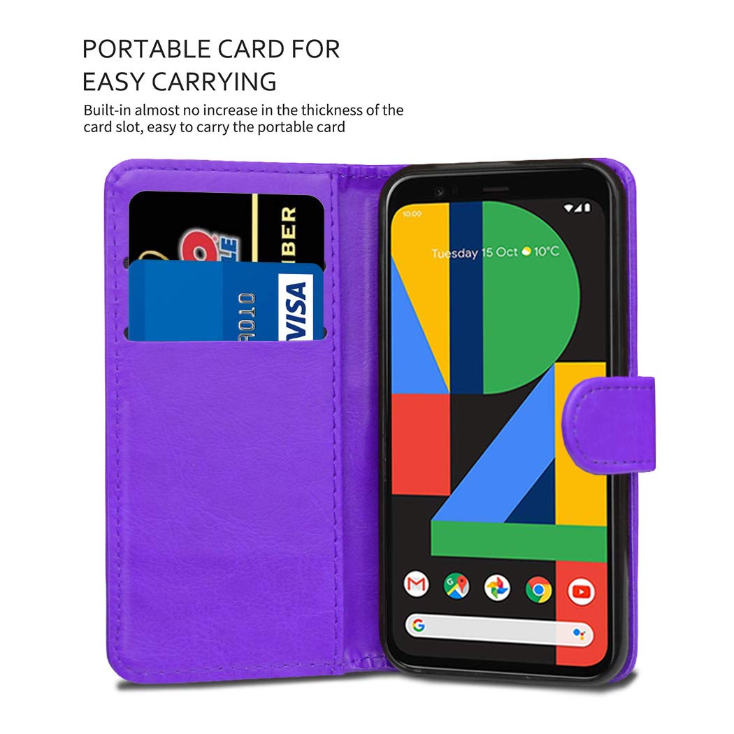 Google Pixel 4 Case - Folio Flip Wallet Phone Case - Mandala Custodia in pelle per telefono a portafoglio, flip folio, in pelle pregiata, porta carte di credito, chiusura magnetica, supporto
