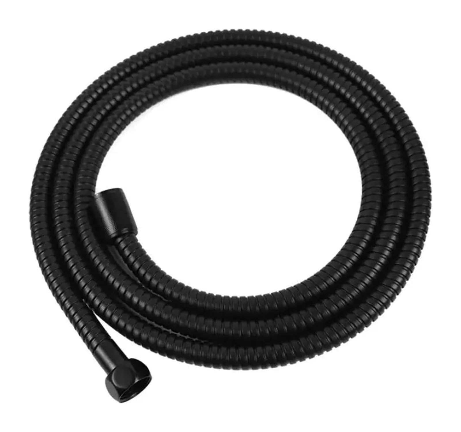 Manguera de ducha acero inoxidable | Negro/Plata, 1,5/2/3 metros, for uso en ducha de baño(3 Meter Black)