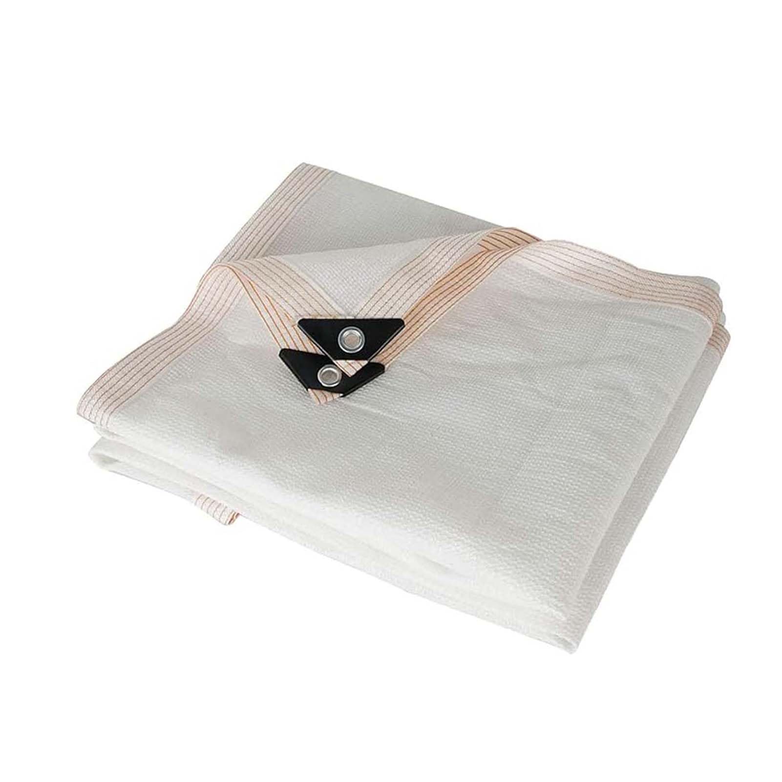 Filet de protection solaire blanc idéal pour la piscine et la terrasse