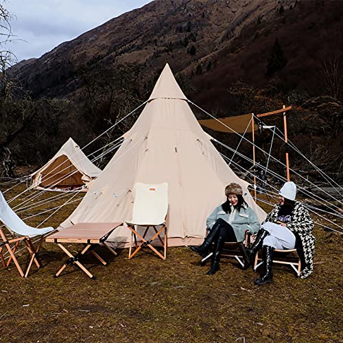 Carpa pirámide de algodón para 3-4 personas 4M miniatura 2