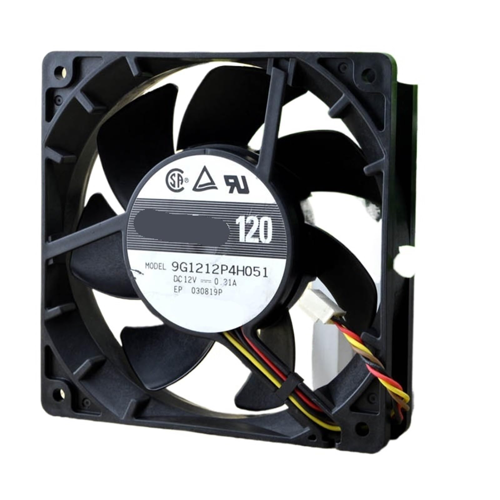 Vdoqtljt One Color 9G1212p4h051 12V 0.31A 4Wires 12025 120 * 25Mm 12Cm Cooling Fan