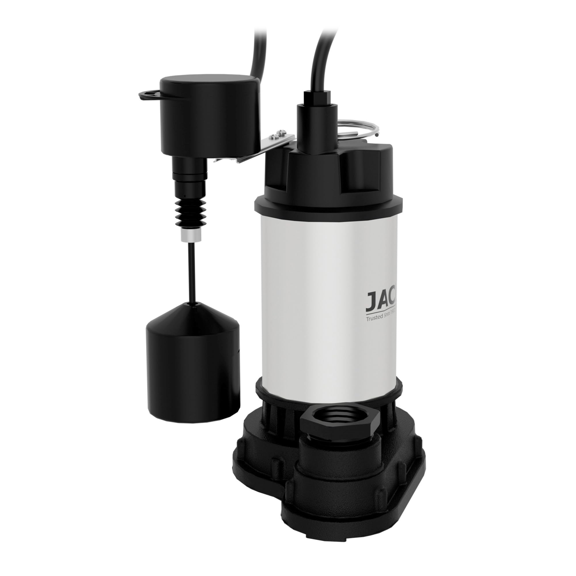 JACKEL 1/2 HP 5220 GPH Cast Iron/Stainless Steel Submersible Sump