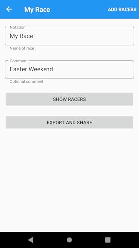 Hedgehog Run - Race Timing App