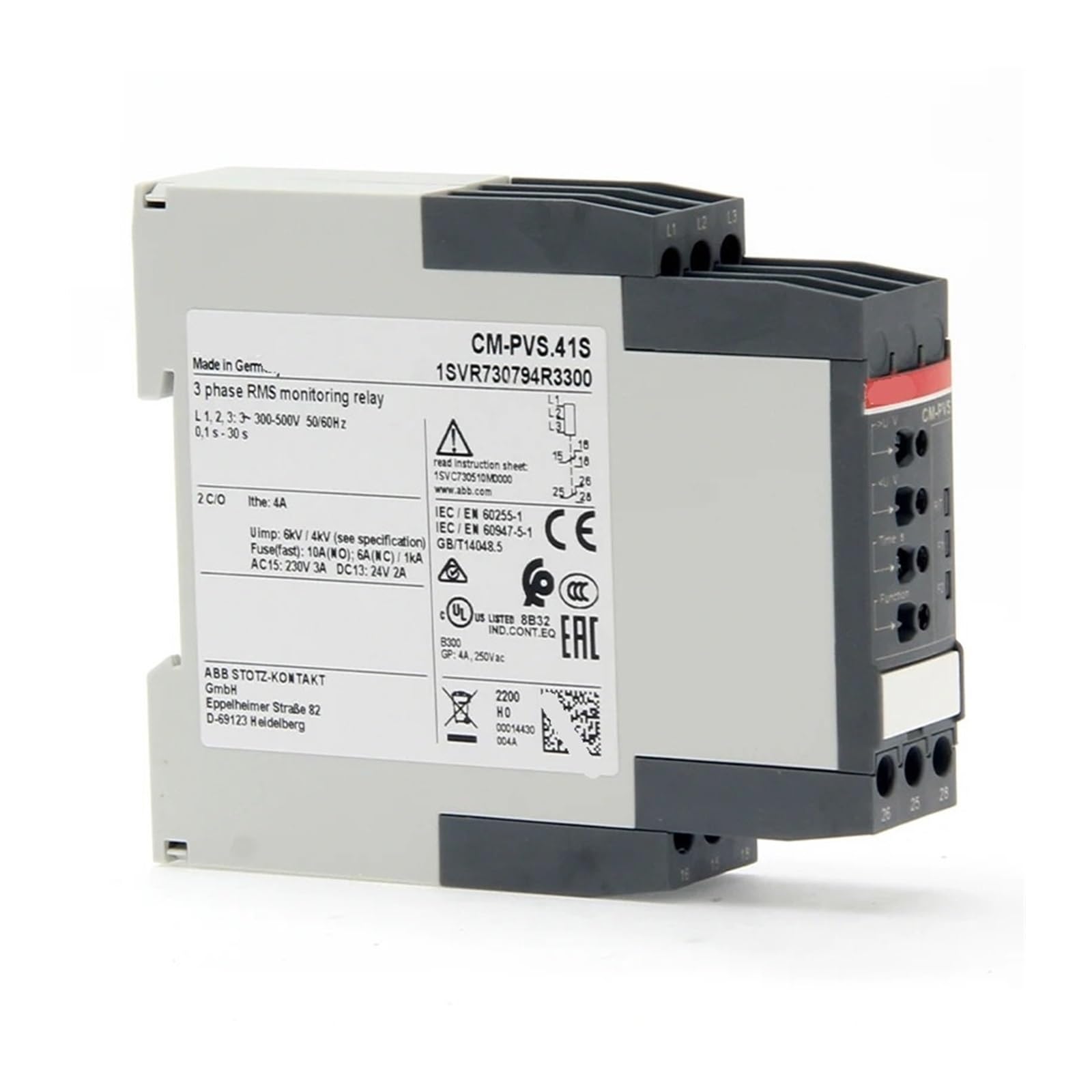 PIHWGUVD Relay CM-ENS.11S Product ID 1SVR730850R0100