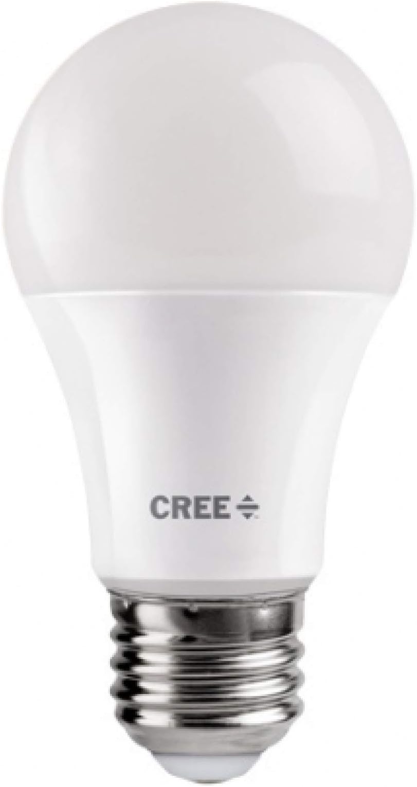 Cree Lighting A19 100W Equivalent LED Bulb, 1600 lumens, Dimmable, Soft White 2700K, 25,000 Hour Rated Life, 90+ CRI | 1-Pack