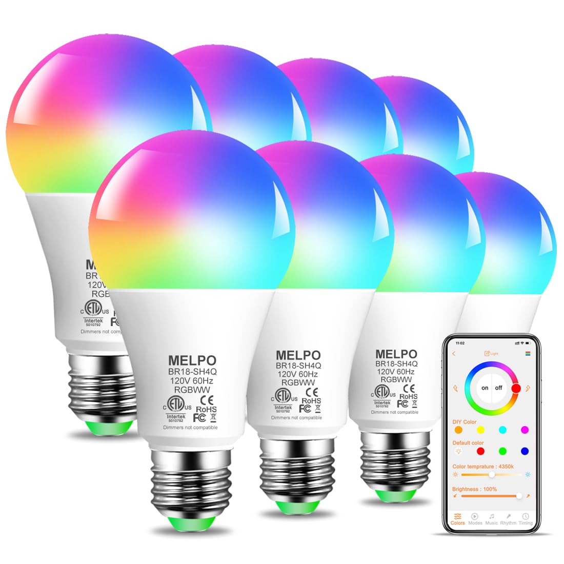 Lampada LED Smart RGB WiFi
