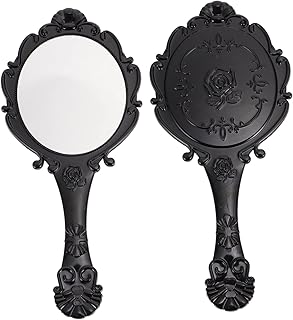 NOLITOY Espejo de tocador de mano retro para ...