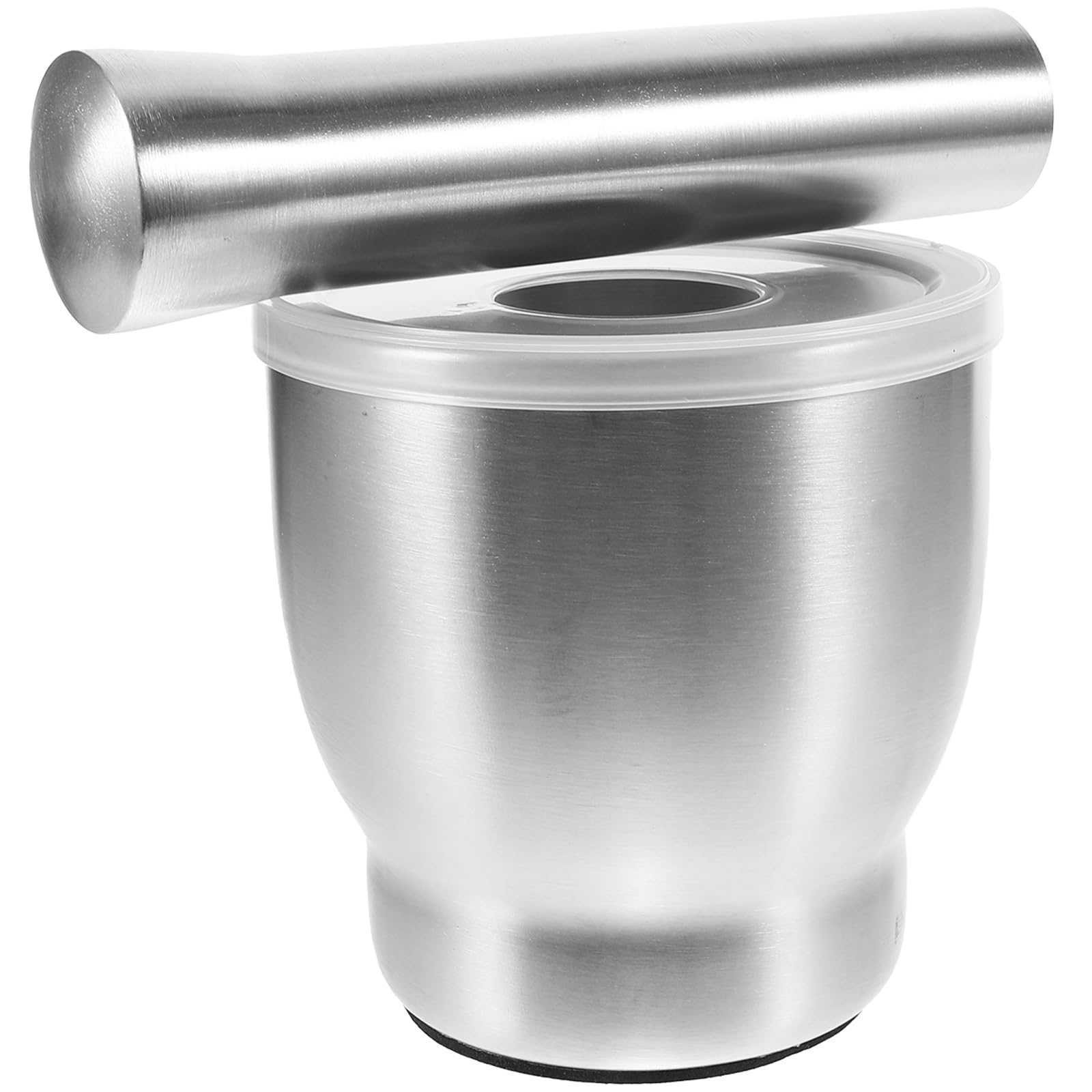 VICASKY Kartoffelstampfer aus Edelstahl Knoblauchpresse Pulverpresse für Gewürze Zuhause Kochen Mahlen von Pfeffer Kaffeebohnen Kartoffelpüree Babynahrung