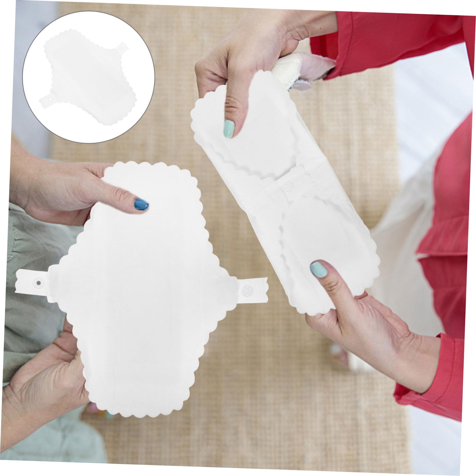 20pezzi Assorbenti Mestruali Lavabili Protezione Per e Ragazze Riutilizzabili e Facili Comfort Ciclo Mestruale