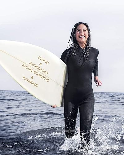 Miniatura 5 de Dark Lightning Trajes de neopreno para hombres y mujeres, traje húmedo para agua fría, 30.079 in para buceo, surf, esnórquel, kayak, deportes