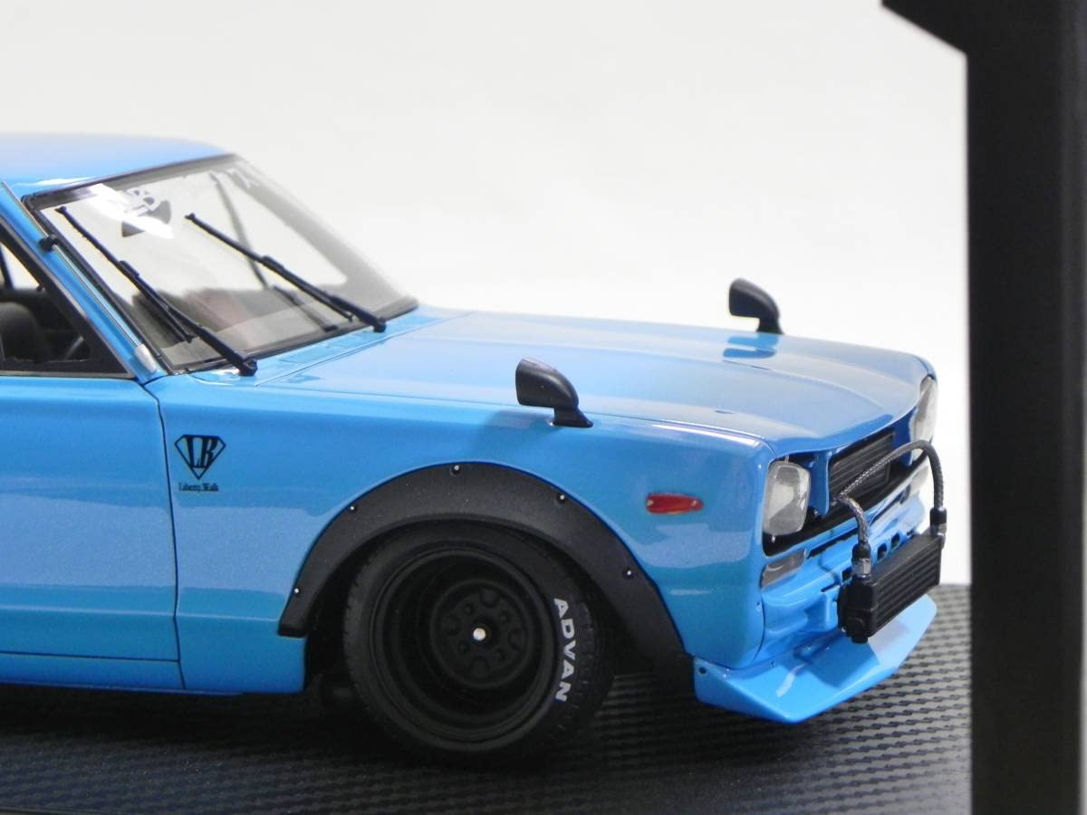 Amazon.co.jp: IG 2627 1/18 LB-WORKS Hakosuka 2Door Light Blue WEB 