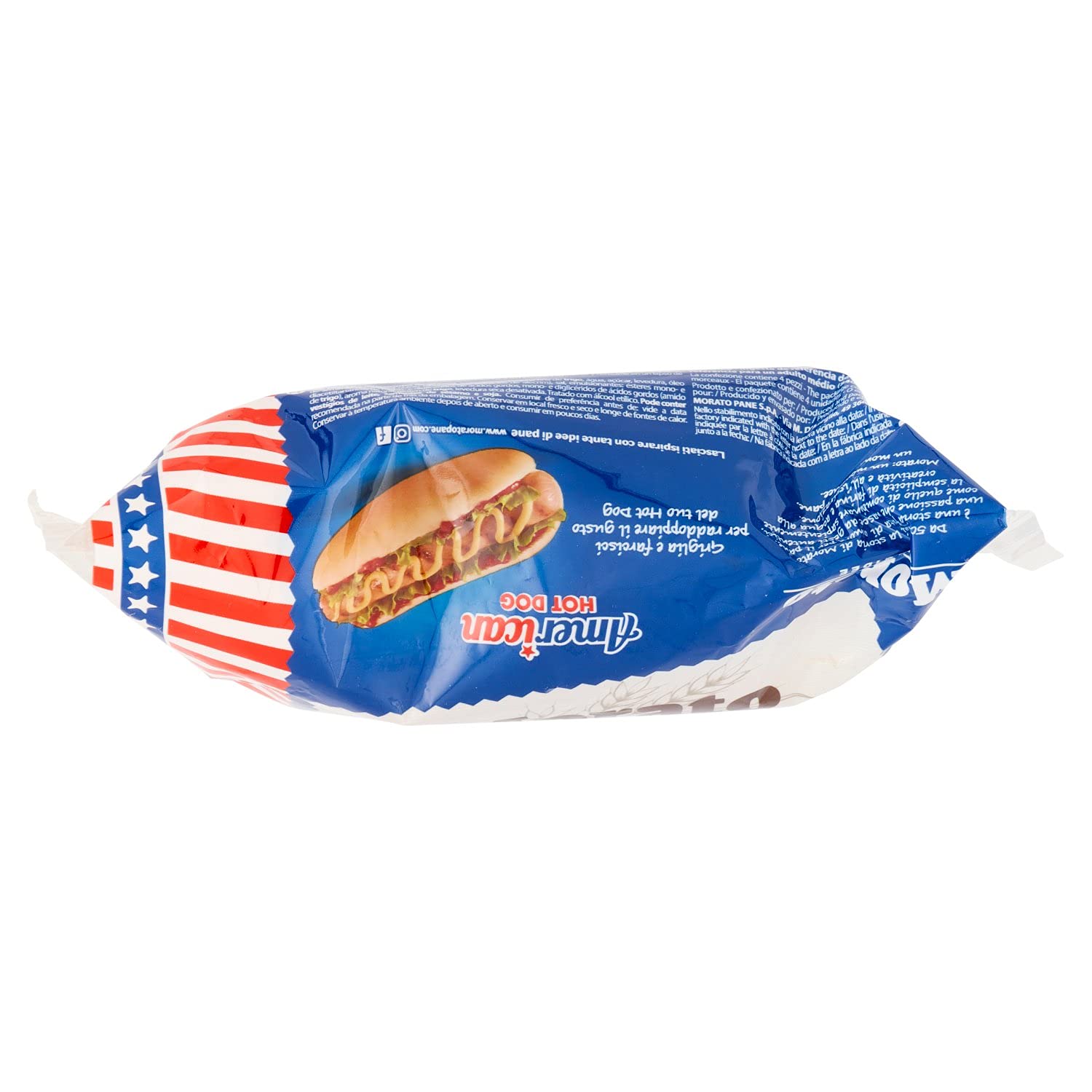 Morato Hot Dog Américain Pré-Découpé, 250g