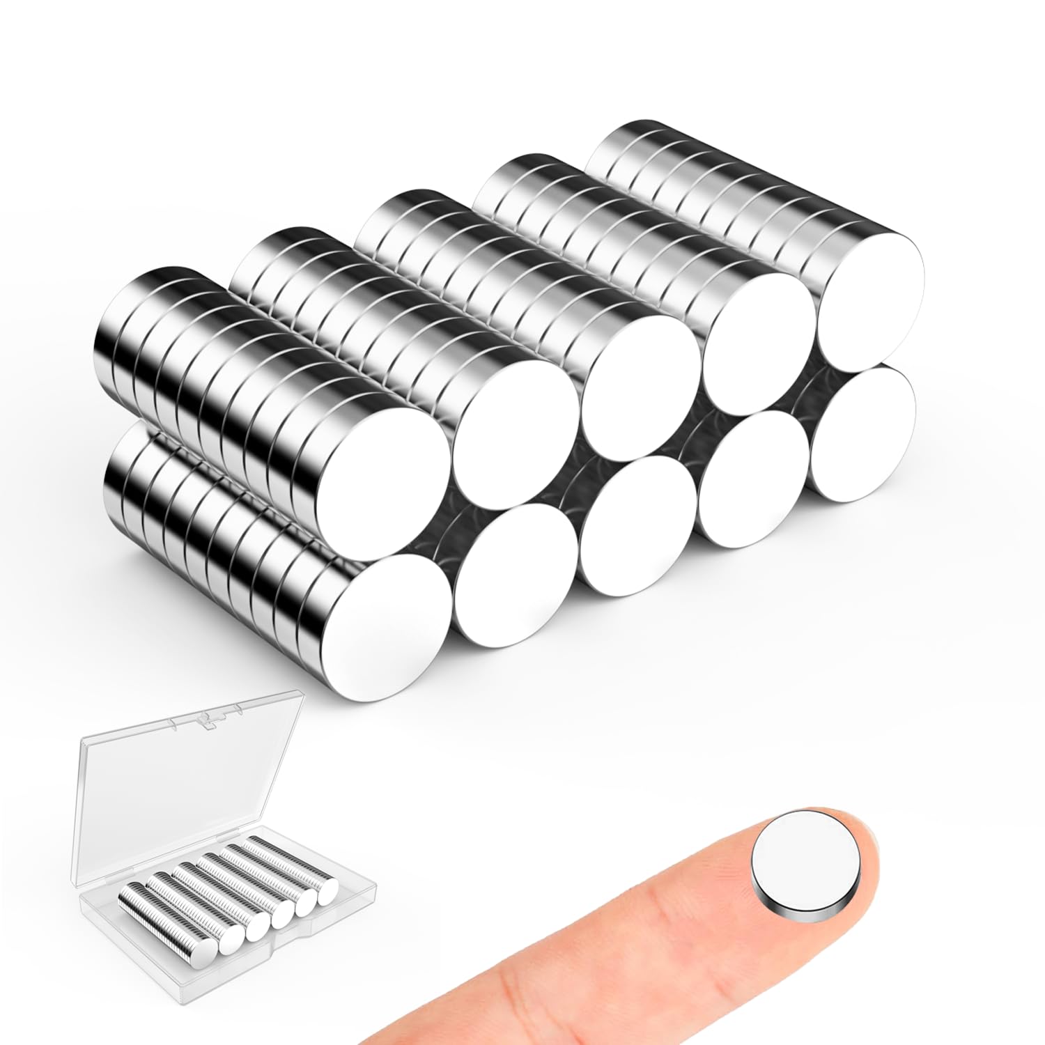 Magnets for Crafts, 5x2mm Small Round Magnetic 250 Pack — Amazon image 14