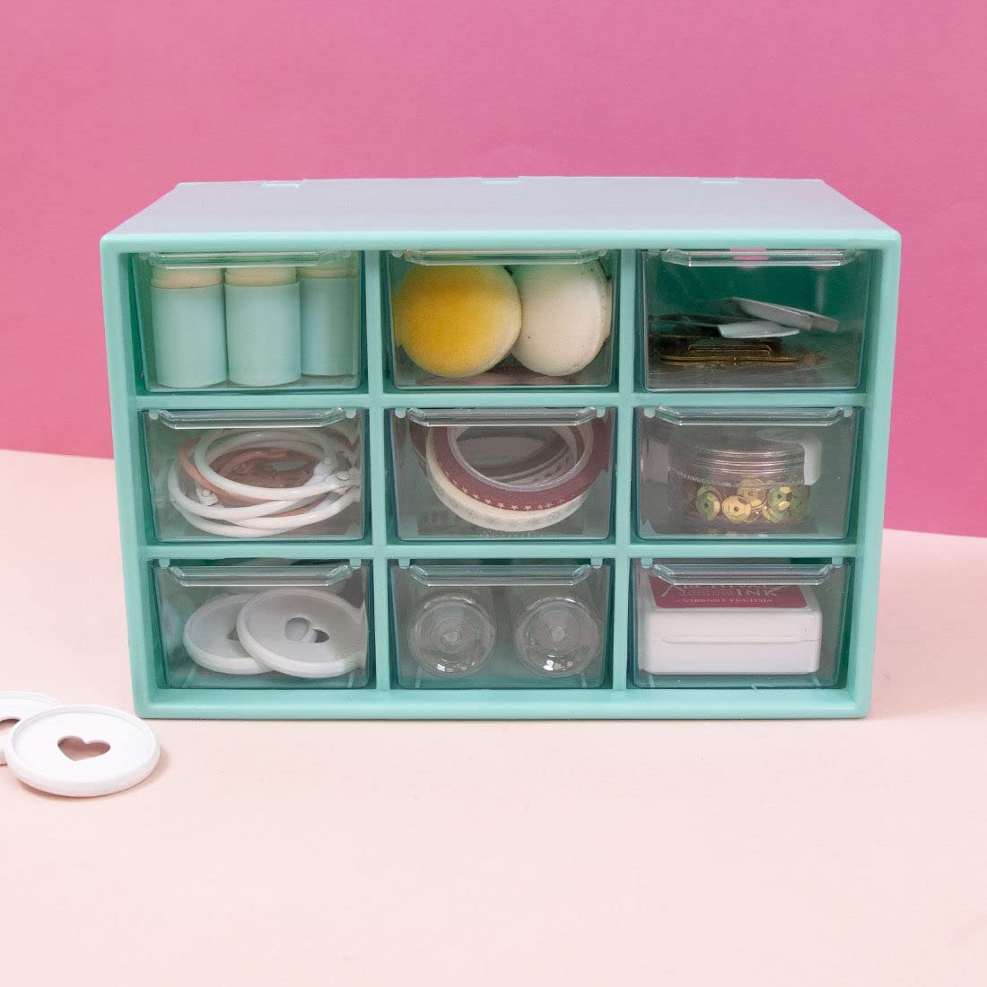 Petit Organisateur Bureau En Métal Tiroirs Accessoires - France