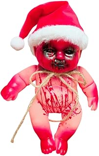 Zombie Baby | Halloween Scary Blood Doll - Gothic Creative Creepy Haunted House Adornment Ornament Prop for Halloween Outd...