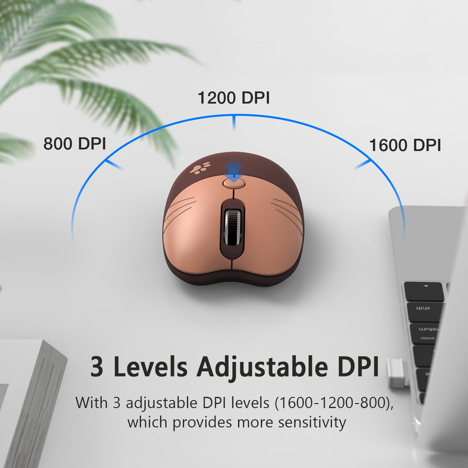 Amazon.com: Cute Cat Wireless Mouse, 2.4GHz Wireless Silent Mouse