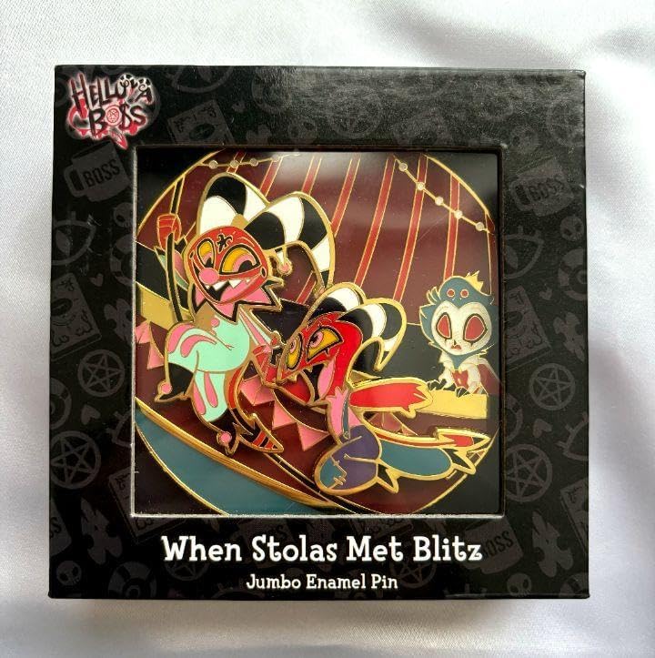 Helluva Boss」【公式】へルヴァボス フィッザローリィピンバッジ