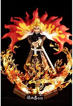 Amazon.co.jp: 鬼滅 炎柱 煉獄 杏寿郎 1 6スケール 塗装済み完成品