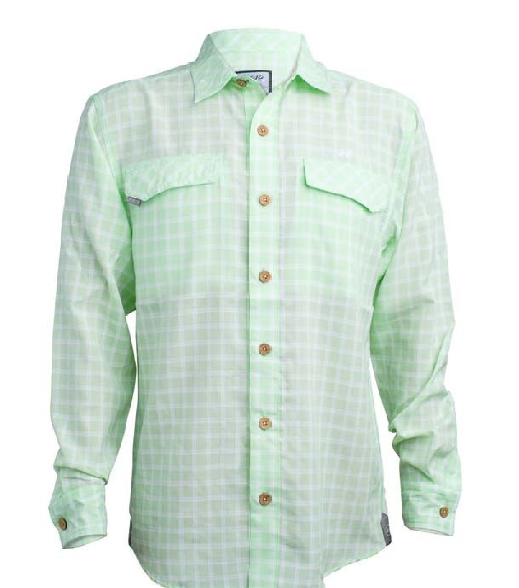 Mojo Sportswear CompanyTraditional Coastal Plaid Long Sleeve