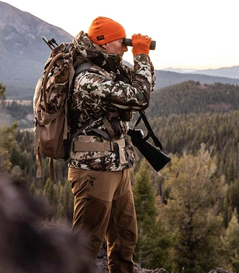 First Lite Tag Cuff Merino Wool Beanie - Warm Camo Hunting Hat - Image 2