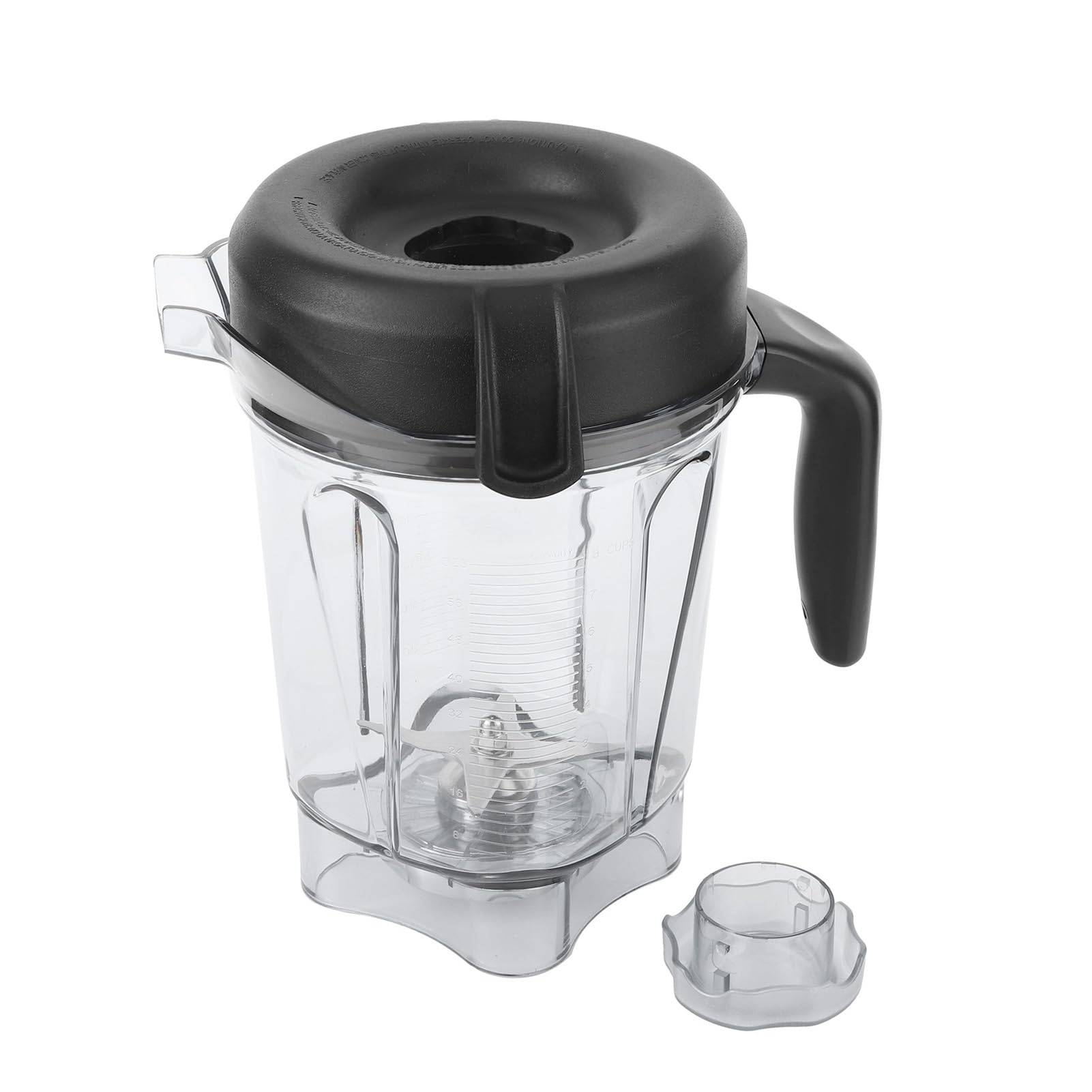 Yosoo Health Gear Pojemnik Blendera, Przezroczysty Pojemnik Blendera do żywności o Pojemności 64 Uncji z pokrywką Ostrza, Zamiennik Niezawierający BPA do Użytku Domowego w Kuchni