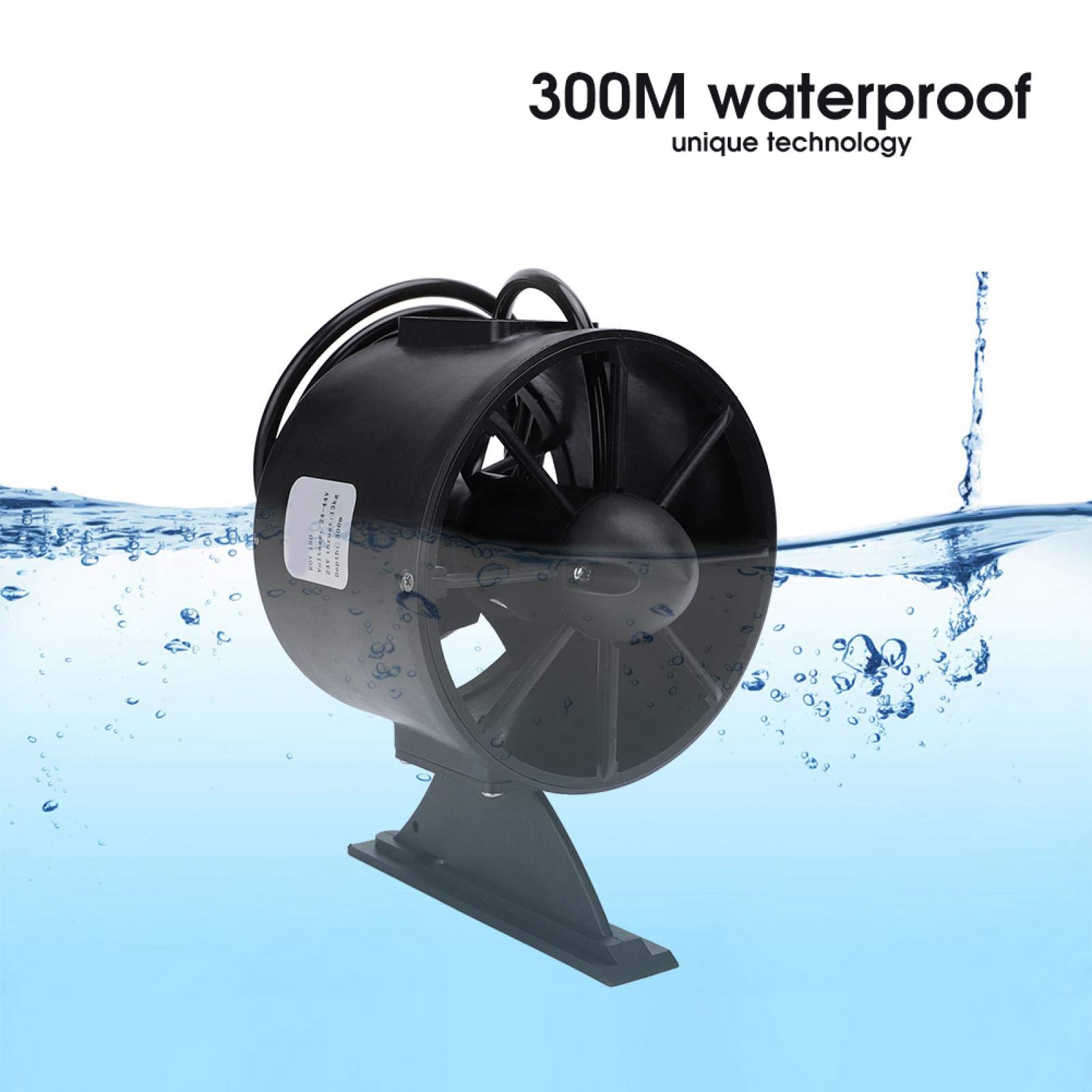 サイズ Alomejor 180 ROV Propeller Waterproof 3 Blade Thruster Deep Water Thruster AUV Unmanned Ship