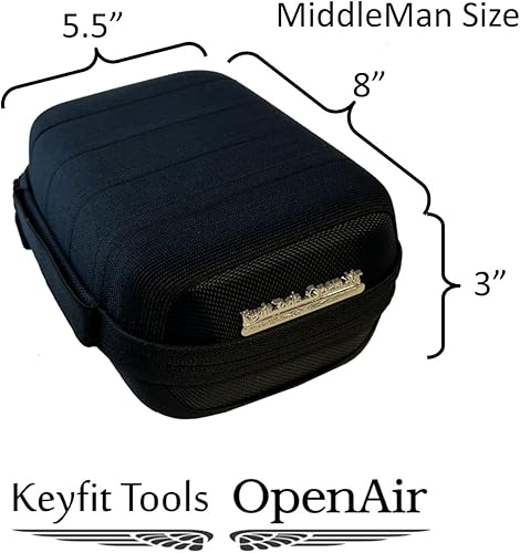 Miniatura 5 de Keyfit Tools OpenAir MiddleMan - Estuche de transporte diario para hombres, libera tus bolsillos y organiza tu vida bolso para hombre