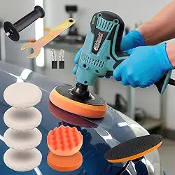 Politriz Polidor Lixadeira Elétrico Automotivo Multifuncional 900w 5 Polegadas Profissional Azul (220v Azul)