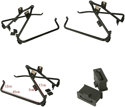 XMT-MOTO Saddlebag Support Kit Bracket Fit for Harley Touring 2009-2013